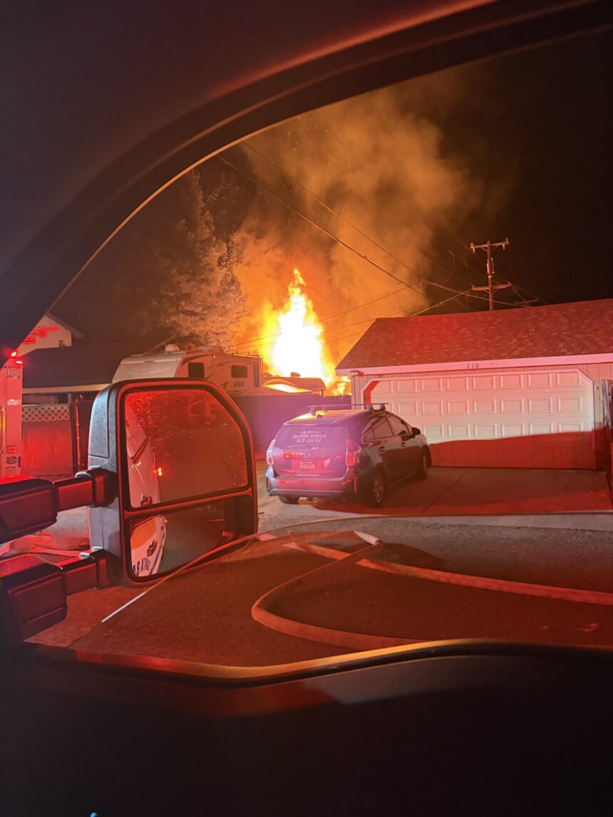 Fire crews knock down Orcutt Structure Fire