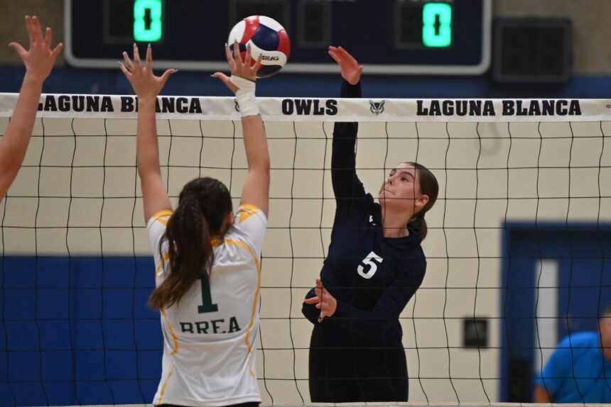 CIF-SS Girls Volleyball First Round: Laguna Blanca is a sweeping success