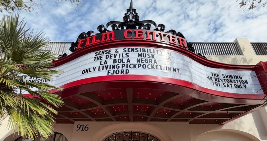 SBIFF McHurley Film Center Now Showing a New Marquee SBIFF McHurley Film Center Now Showing a New Marquee