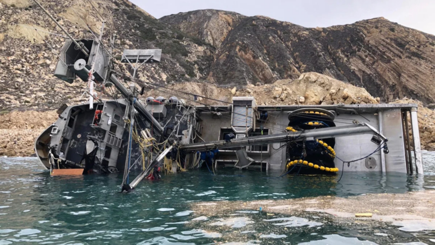 Squid Vessel Owners Agree to $100,000 Settlement After Sleeping Skipper Ran Aground at Santa Cruz Island in 2022 Squid Vessel Owners Agree to $100,000 Settlement After Sleeping Skipper Ran Aground at Santa Cruz Island in 2022