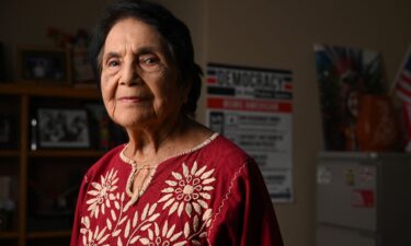Co-founder of the United Farm Workers of America (UFW) labor union Dolores Huerta